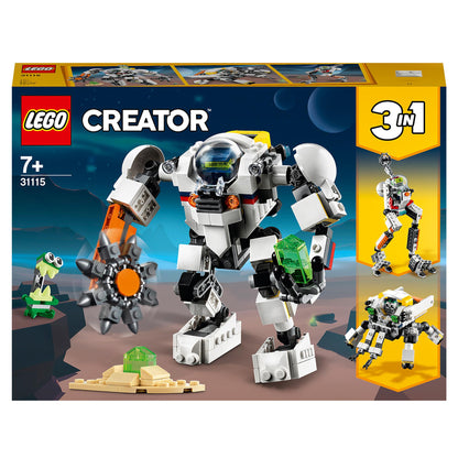 LEGO® Creator 3 in 1 Space Mining Mech Toy 31115