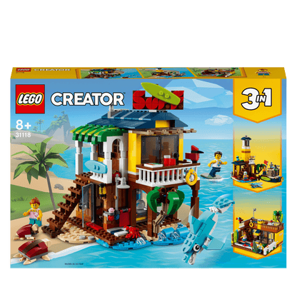 LEGO® Creator 3 in 1 Surfer Beach House Set 31118
