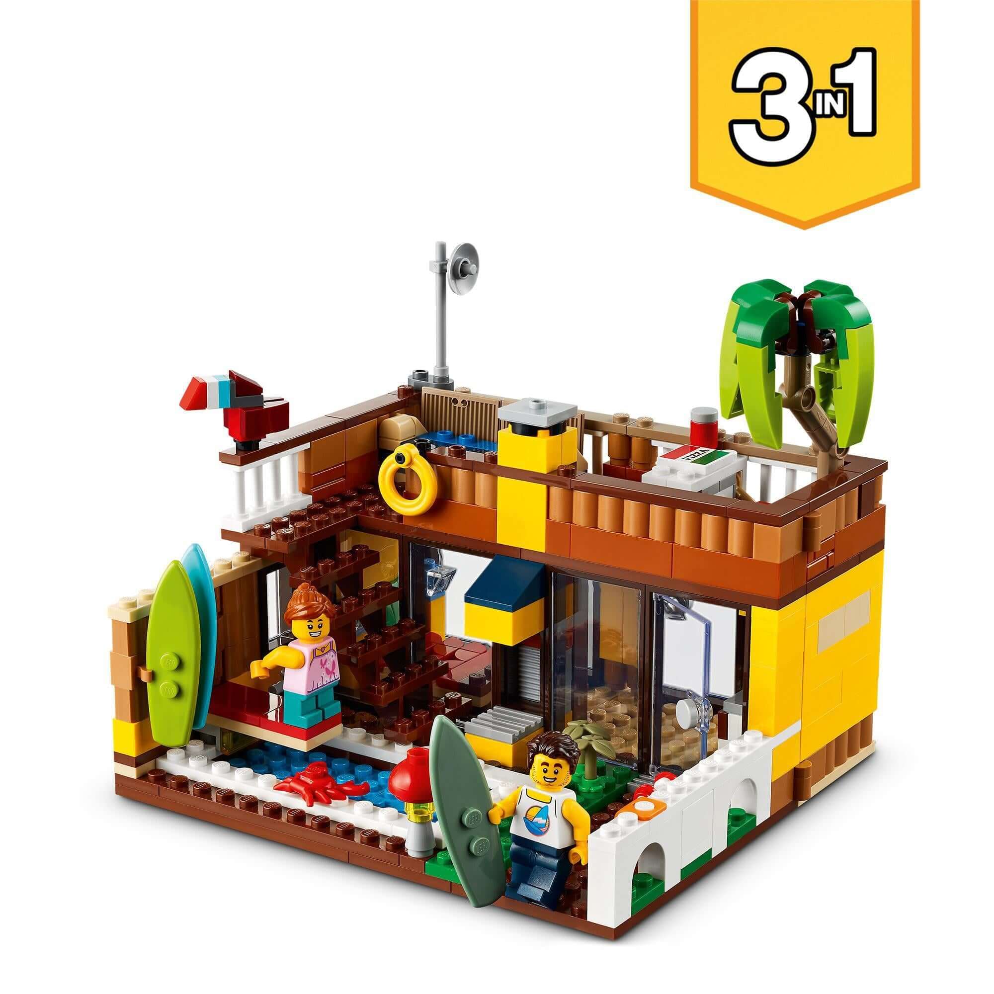 LEGO® Creator 3 in 1 Surfer Beach House Set 31118