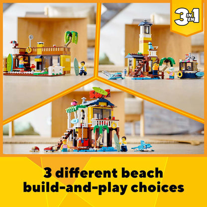 LEGO® Creator 3 in 1 Surfer Beach House Set 31118