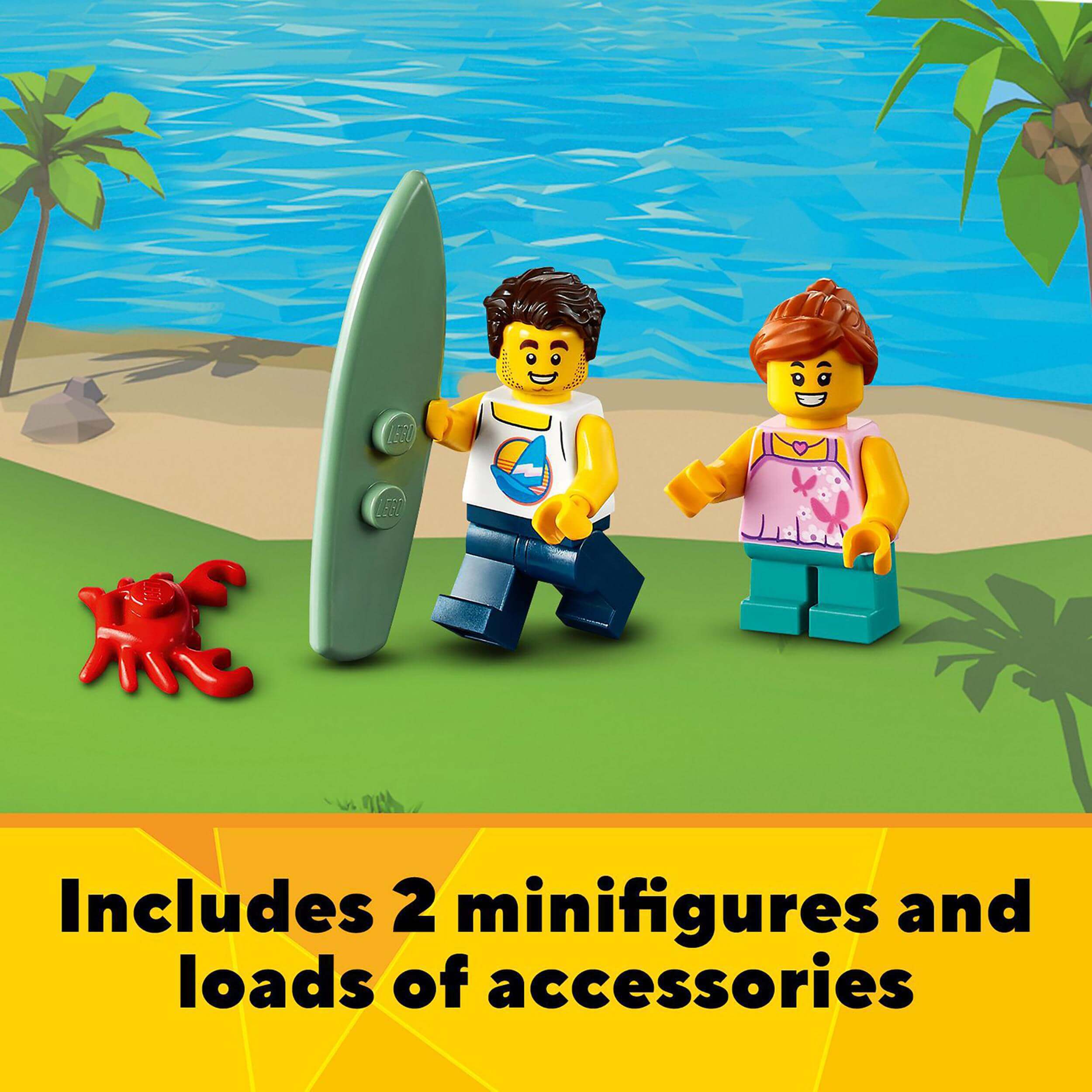 LEGO® Creator 3 in 1 Surfer Beach House Set 31118