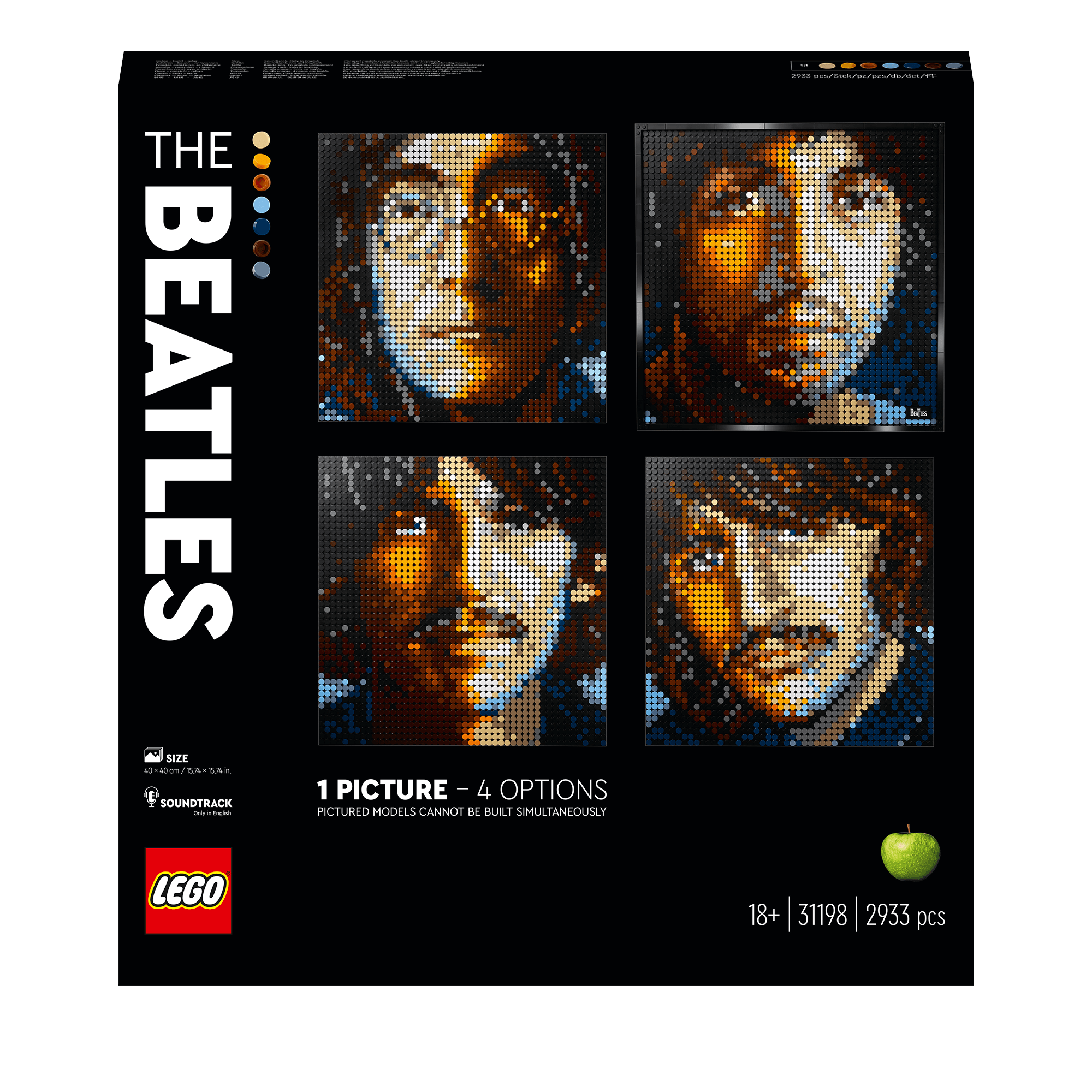 LEGO® Art The Beatles Building Set for Adults 31198