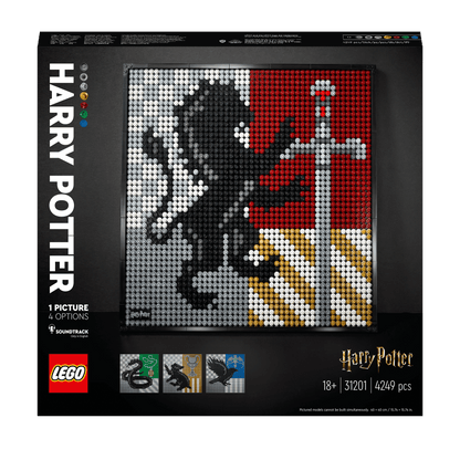 LEGO® Art Harry Potter Hogwarts Crests Set 31201