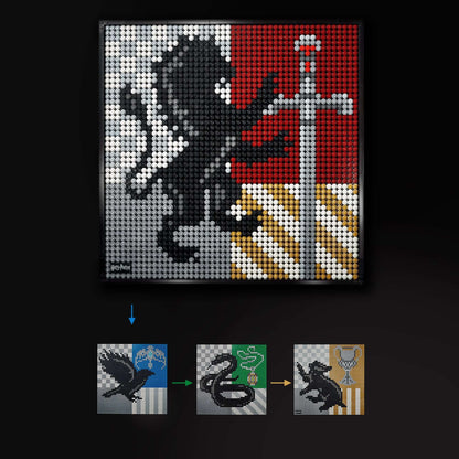 LEGO® Art Harry Potter Hogwarts Crests Set 31201