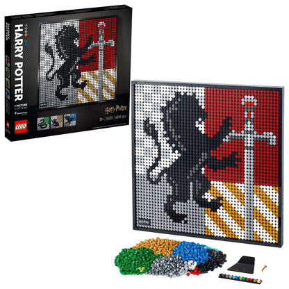 LEGO® Art Harry Potter Hogwarts Crests Set 31201