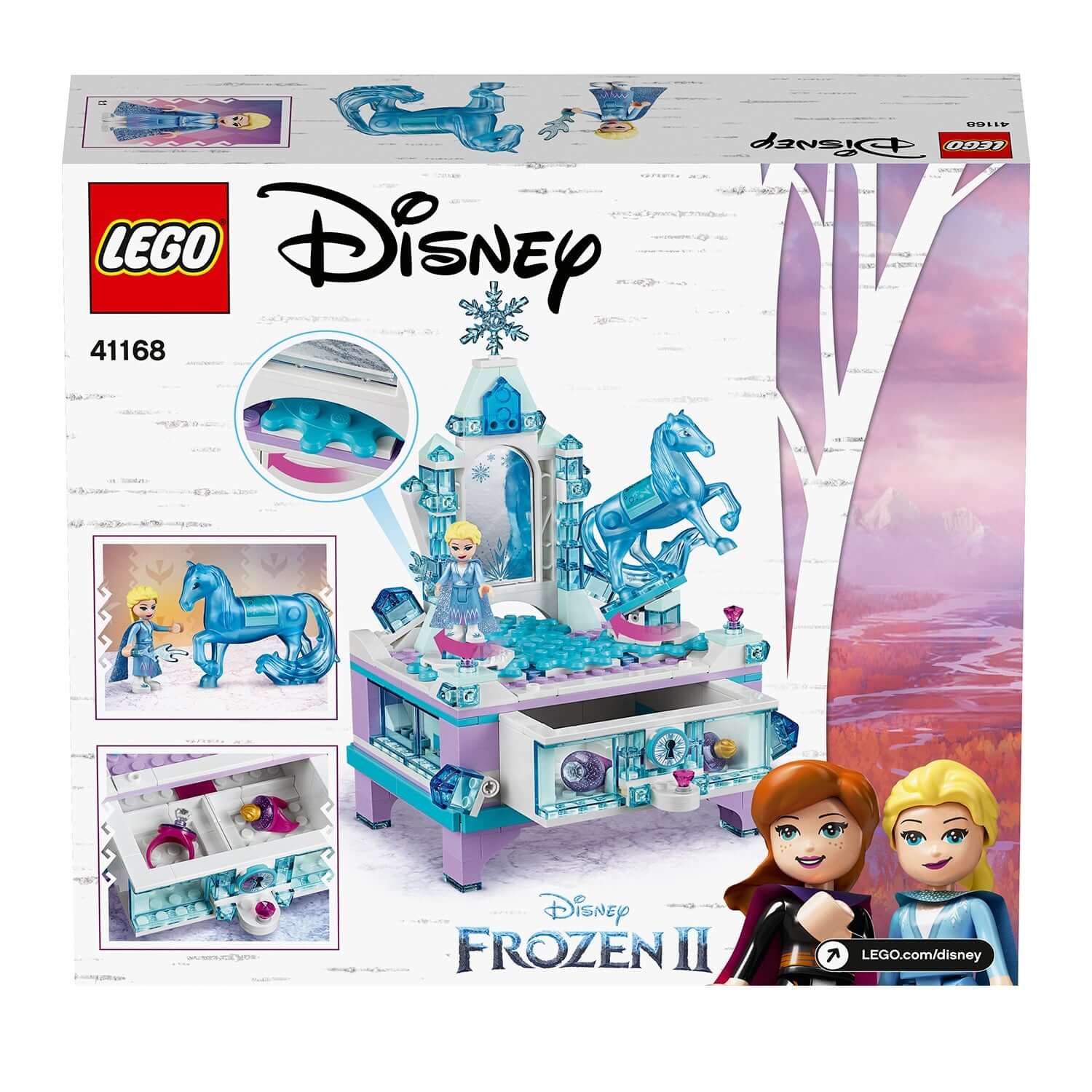 LEGO® Disney Frozen 2 Elsa's Jewellery Box Set 41168