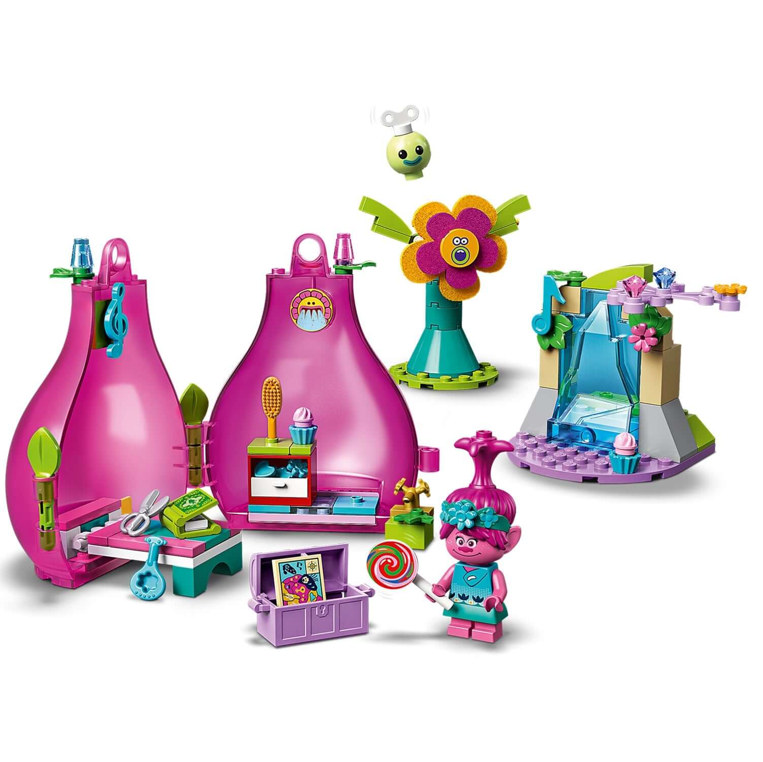 LEGO® Trolls 4+ Poppy’s Pod Storage Travel Set 41251