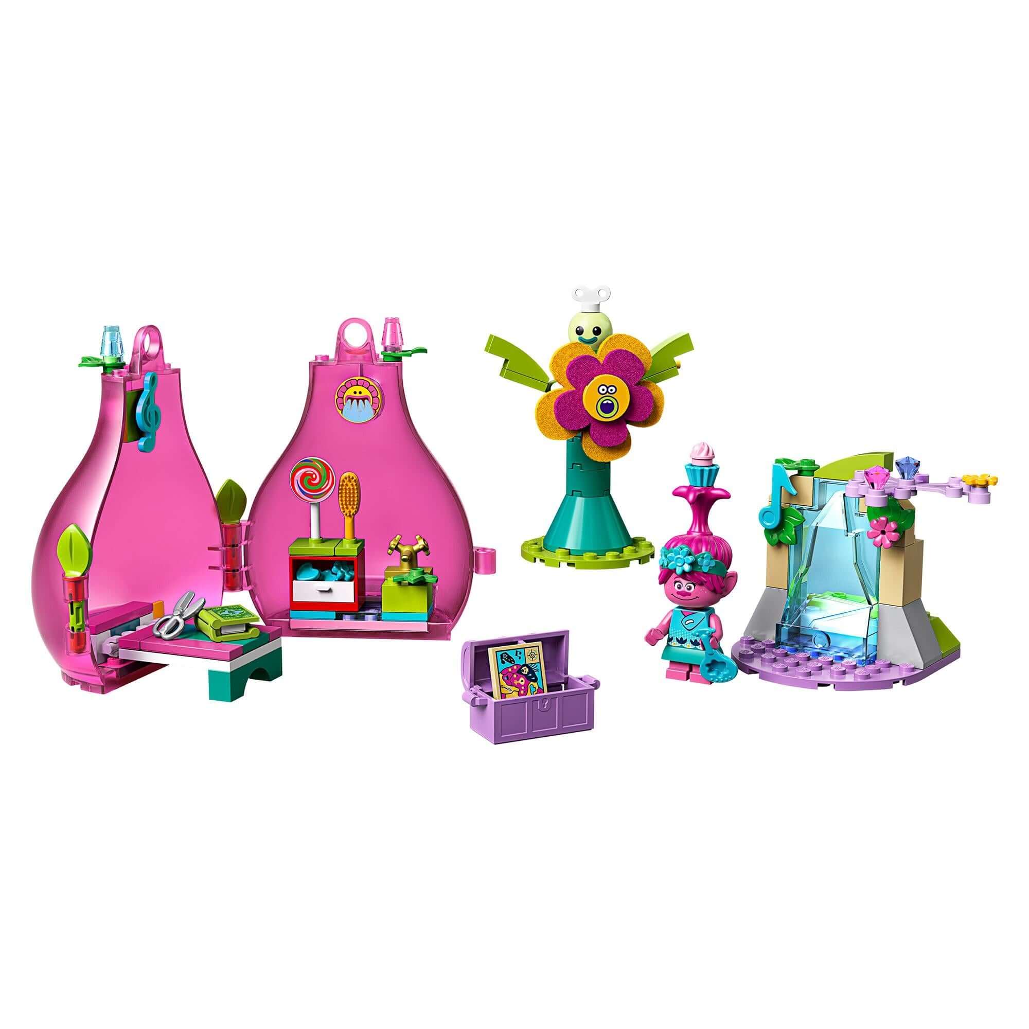 LEGO® Trolls 4+ Poppy’s Pod Storage Travel Set 41251