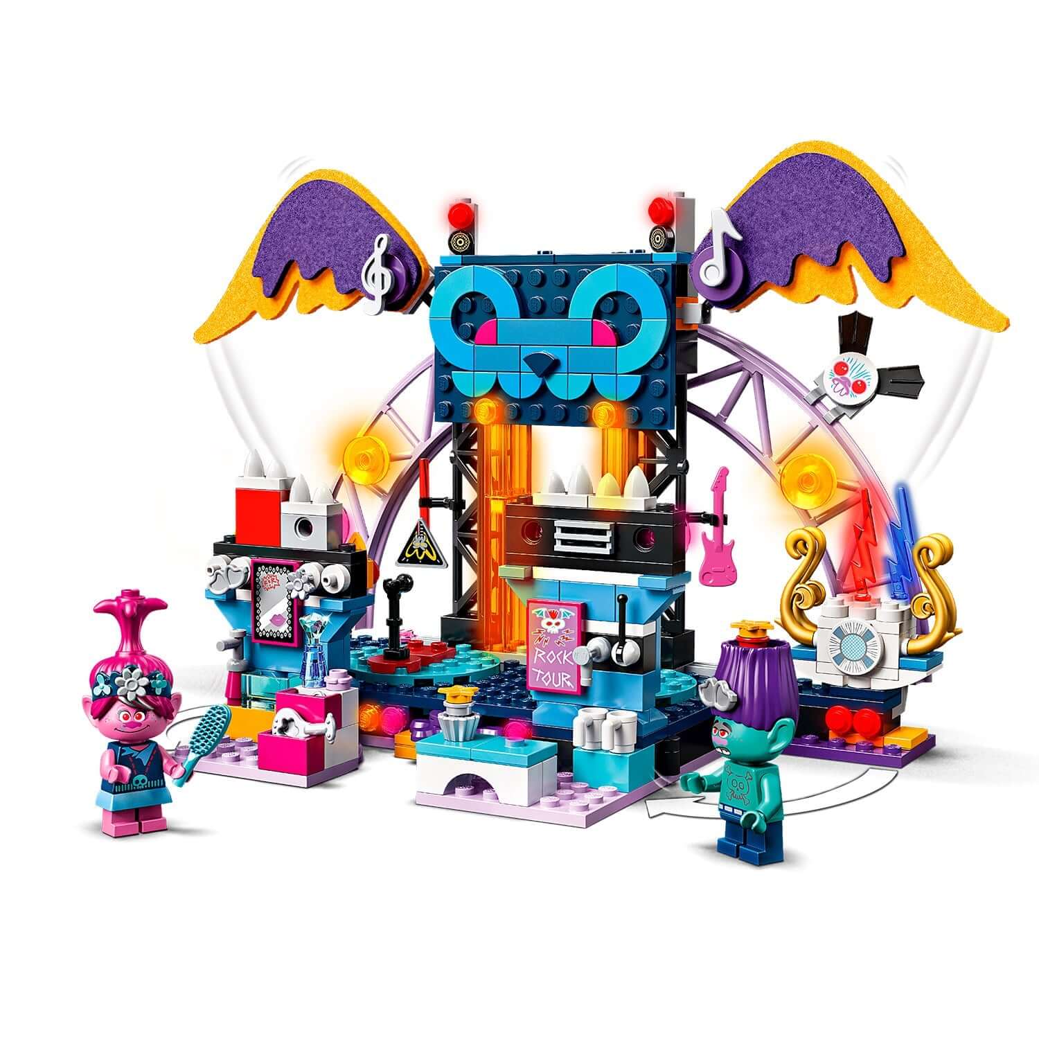 LEGO® Trolls Volcano Rock City Concert Playset 41254