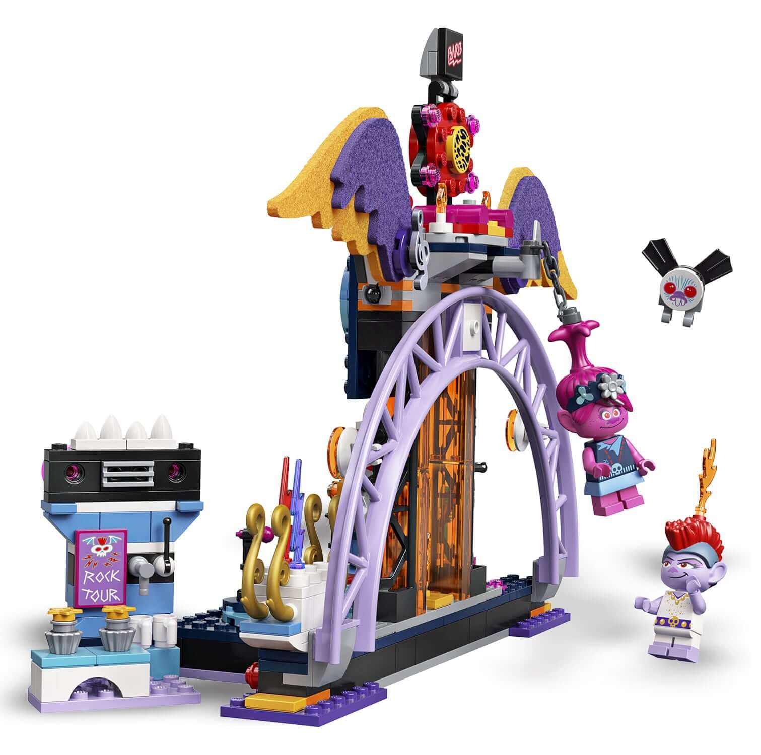 LEGO® Trolls Volcano Rock City Concert Playset 41254