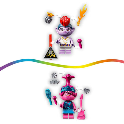 LEGO® Trolls Volcano Rock City Concert Playset 41254