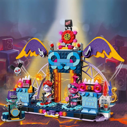 LEGO® Trolls Volcano Rock City Concert Playset 41254