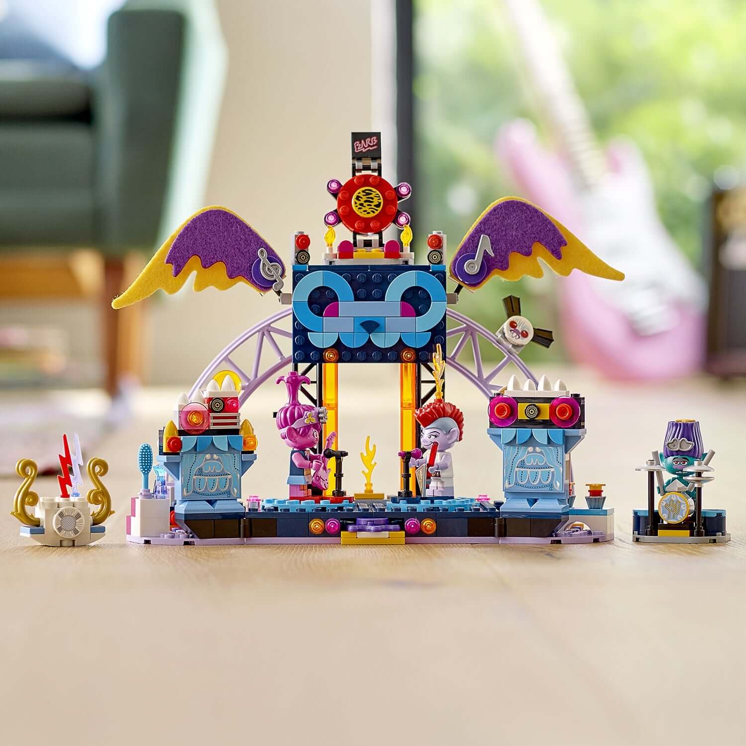 LEGO® Trolls Volcano Rock City Concert Playset 41254