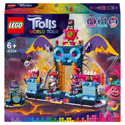 LEGO® Trolls Volcano Rock City Concert Playset 41254