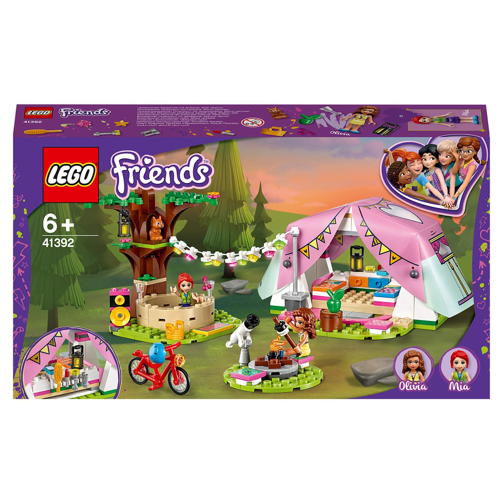 LEGO® Friends Nature Glamping Camping Set 41392