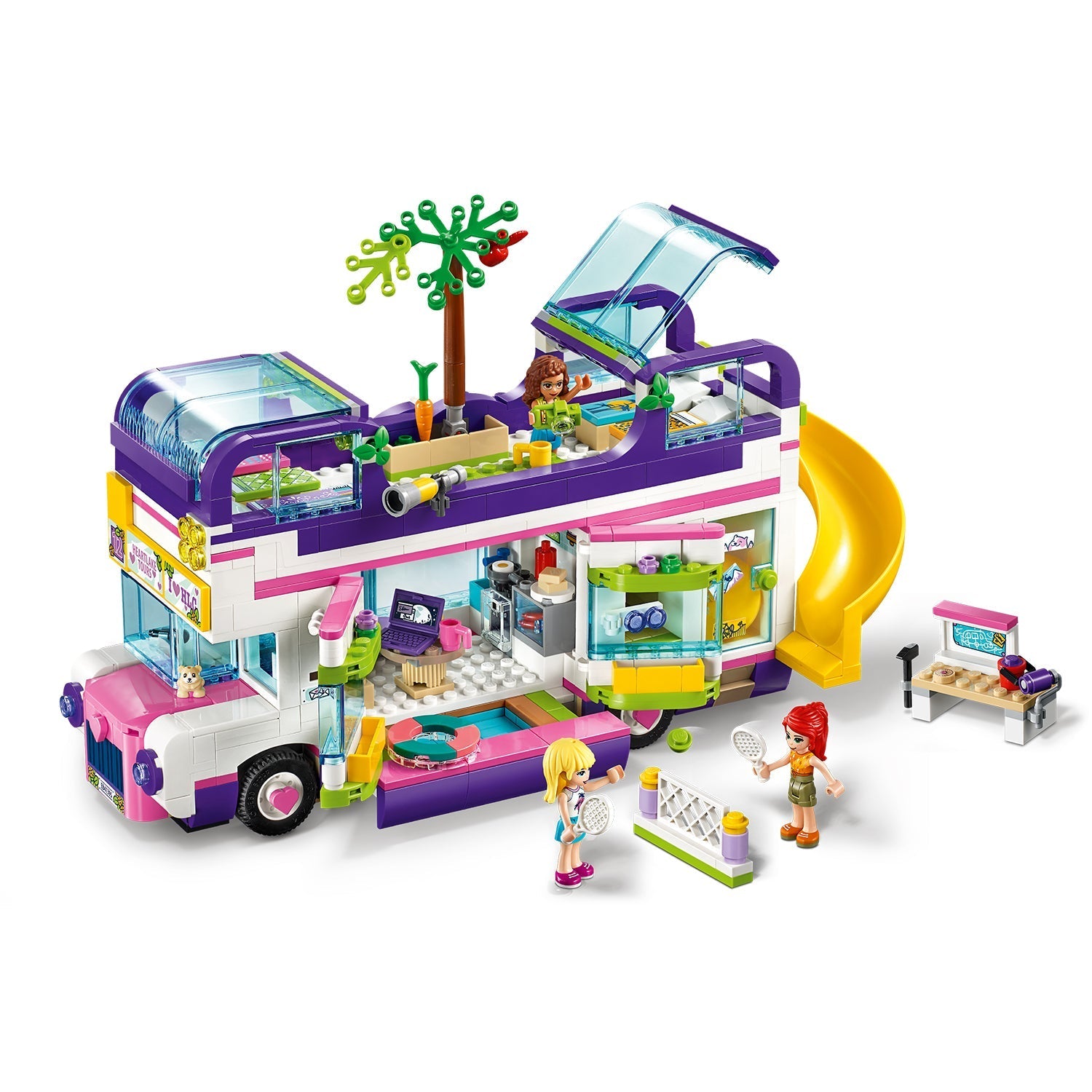 LEGO® Friends Friendship Bus Toy with Swim Pool 41395