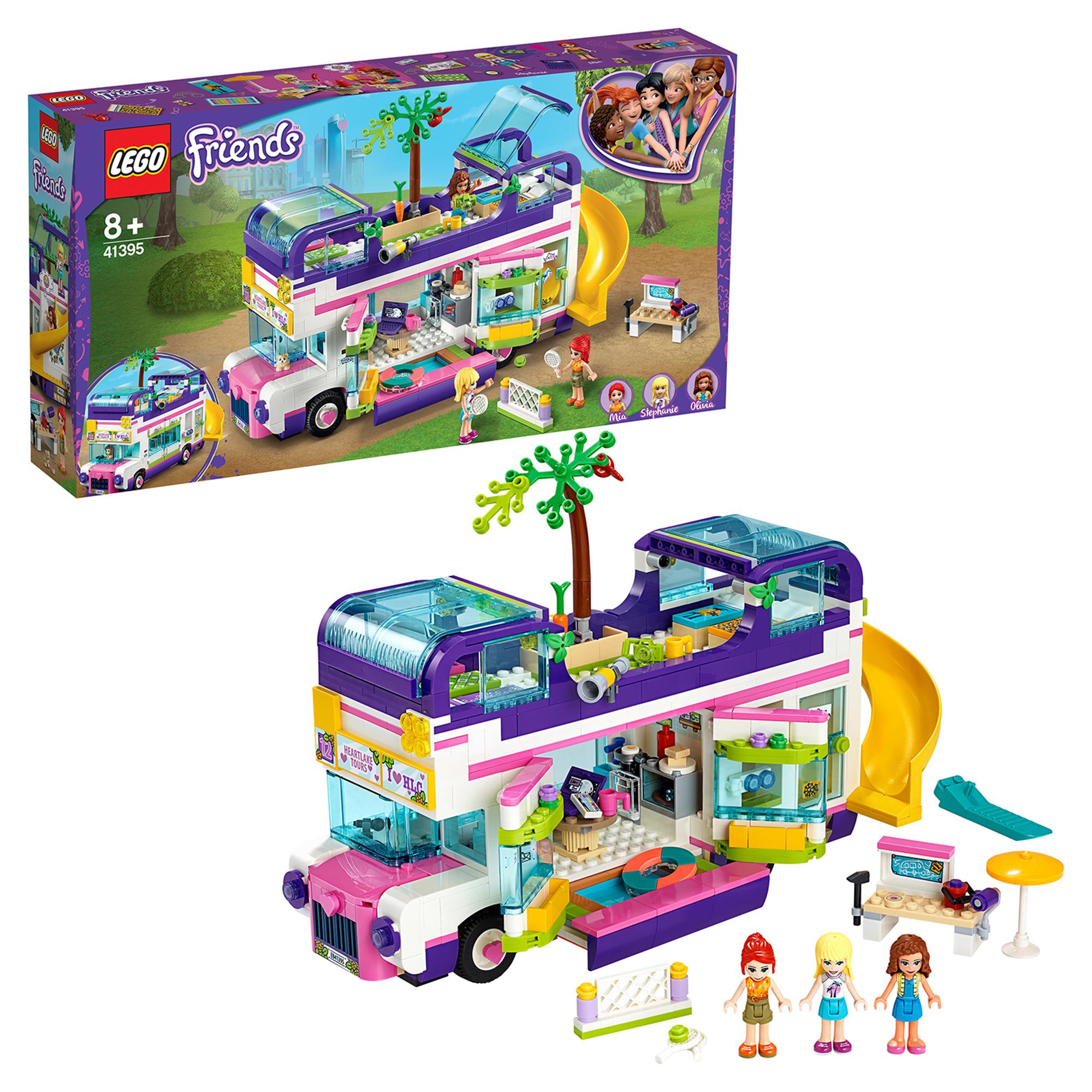 LEGO® Friends Friendship Bus Toy with Swim Pool 41395
