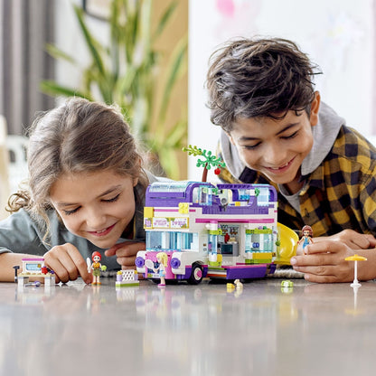 LEGO® Friends Friendship Bus Toy with Swim Pool 41395