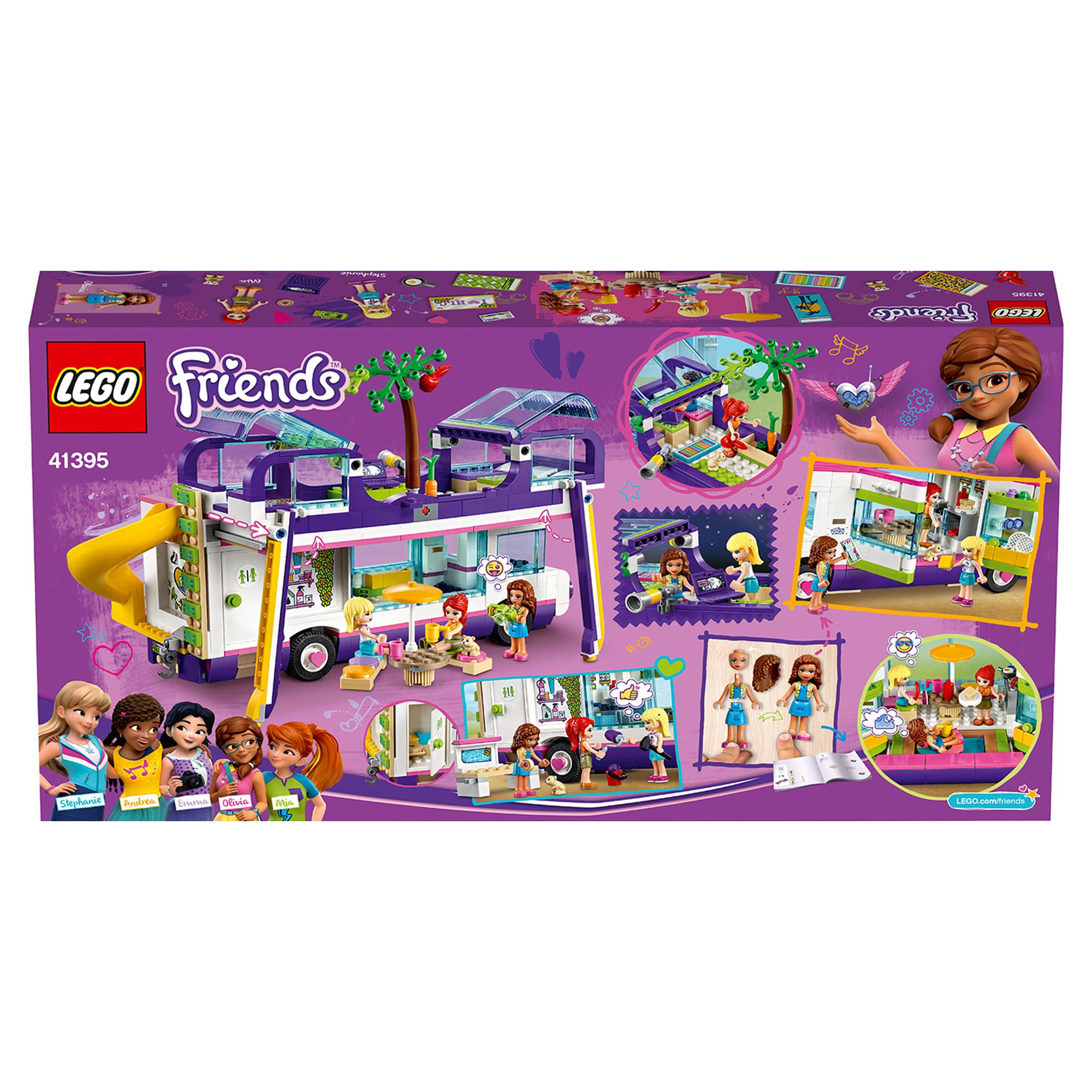 LEGO® Friends Friendship Bus Toy with Swim Pool 41395