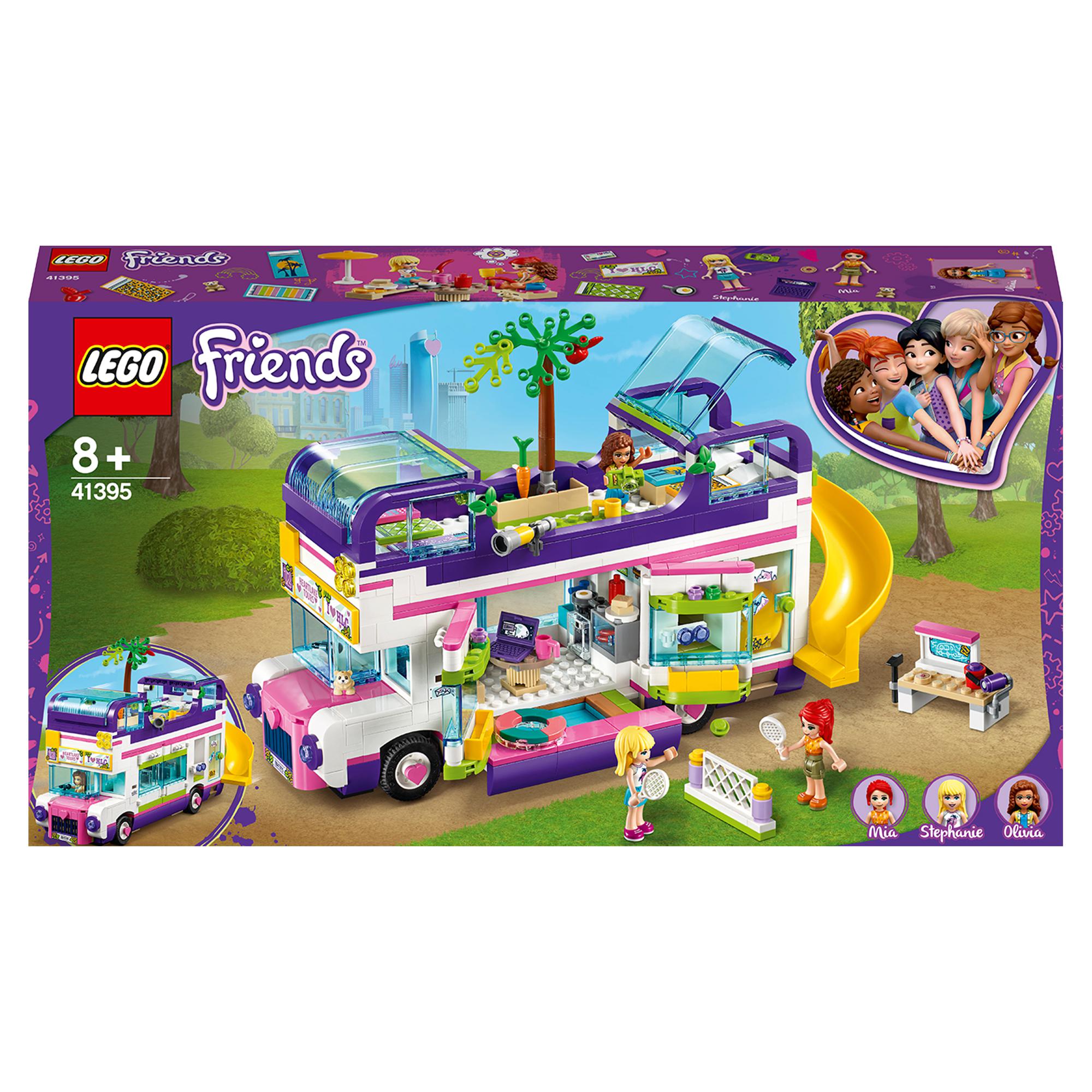 LEGO® Friends Friendship Bus Toy with Swim Pool 41395