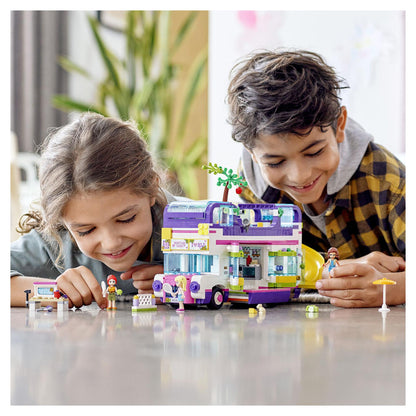 LEGO® Friends Friendship Bus Toy with Swim Pool 41395