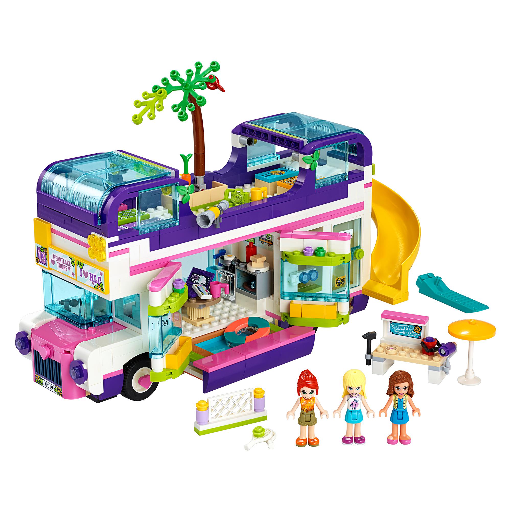 LEGO® Friends Friendship Bus Toy with Swim Pool 41395
