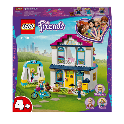 LEGO® Friends 4+ Stephanie's House Play Set 41398