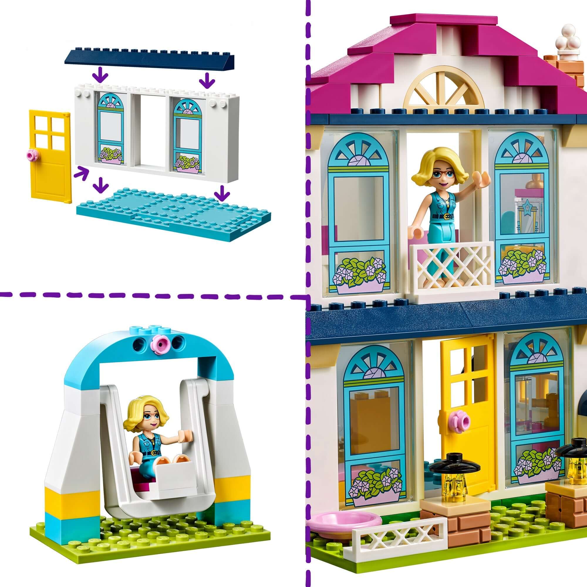 LEGO® Friends 4+ Stephanie's House Play Set 41398