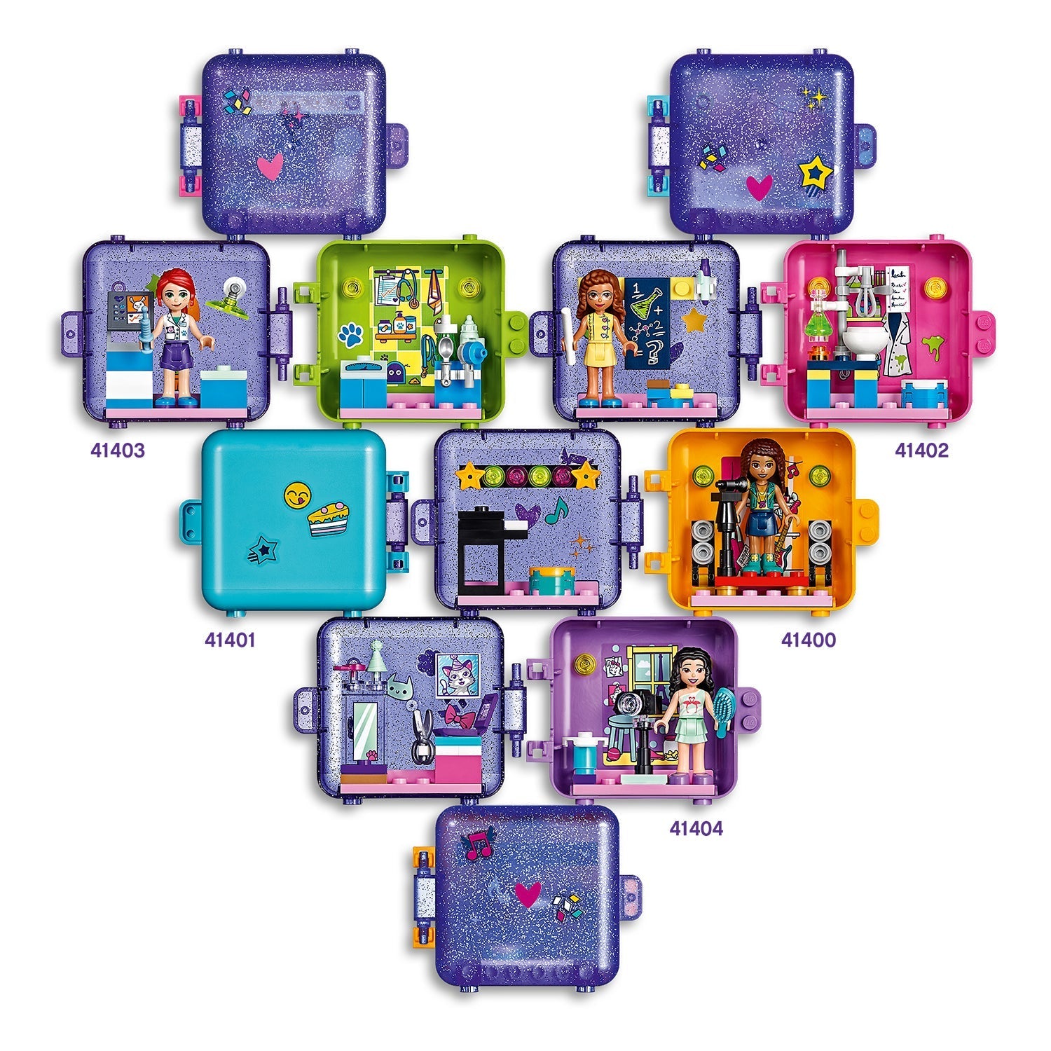 LEGO® Friends Stephanie's Play Cube Set 41401