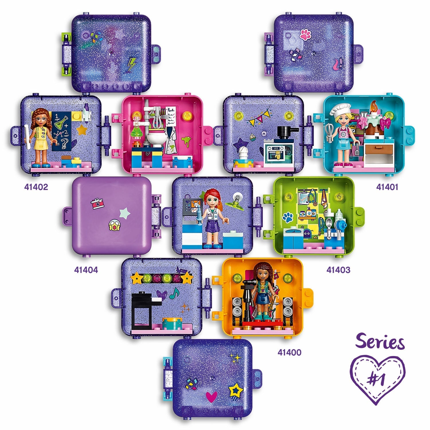 LEGO® Friends Stephanie's Play Cube Set 41401