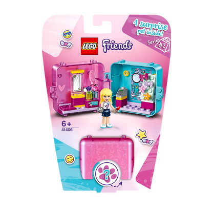 LEGO® Friends Stephanie's Shopping Play Cube 41406