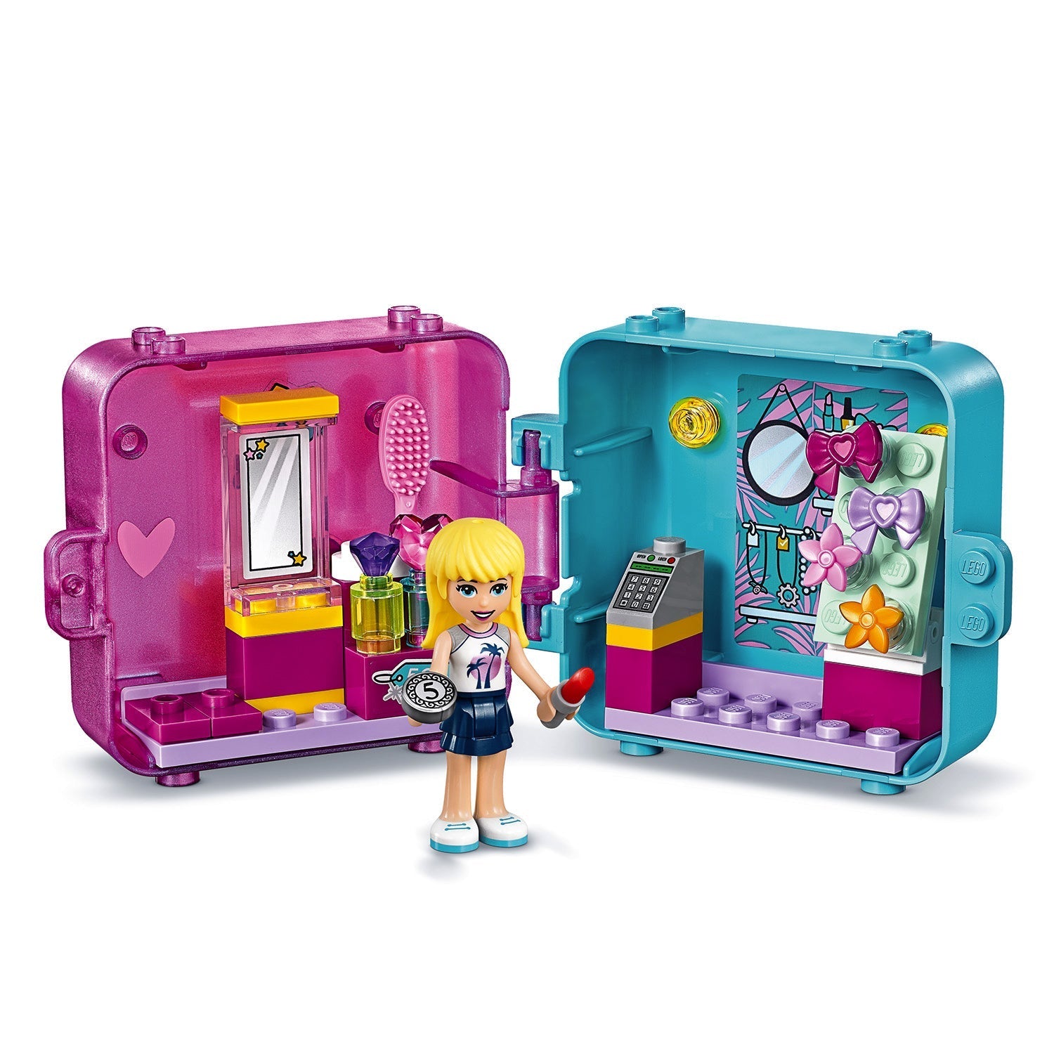 LEGO® Friends Stephanie's Shopping Play Cube 41406