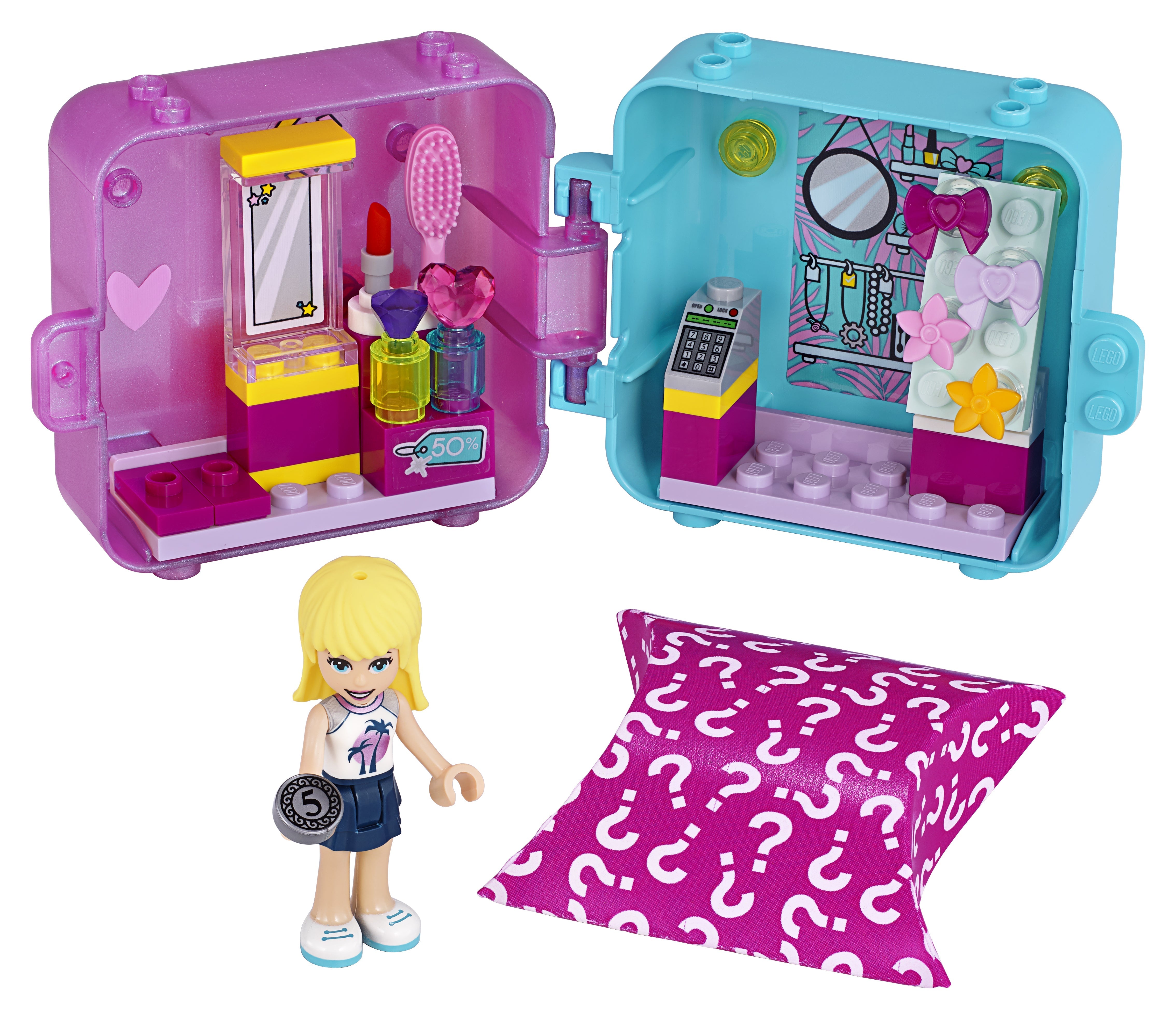 LEGO® Friends Stephanie's Shopping Play Cube 41406