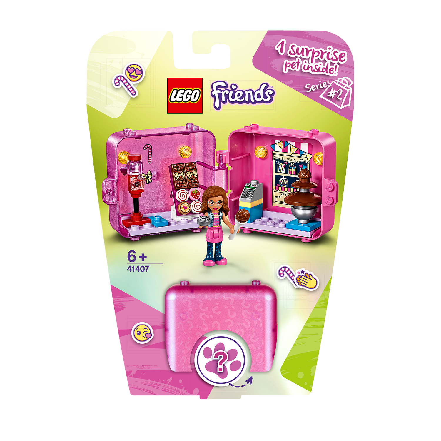 LEGO® Friends Olivia's Shopping Play Cube Set 41407