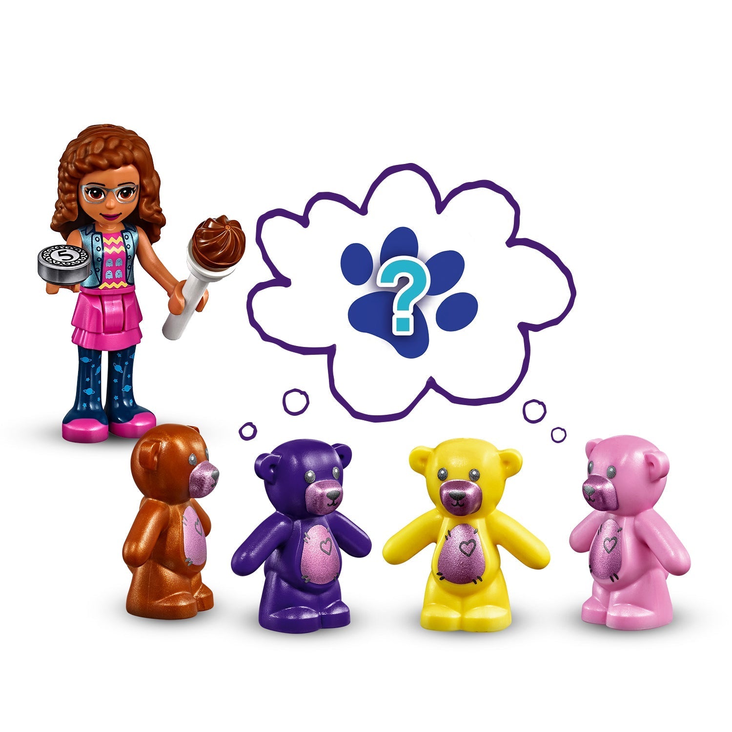 LEGO® Friends Olivia's Shopping Play Cube Set 41407