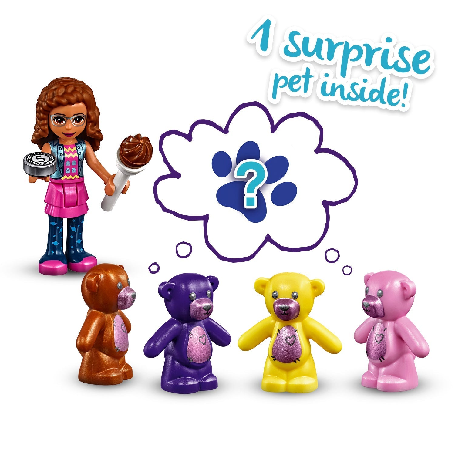 LEGO® Friends Olivia's Shopping Play Cube Set 41407