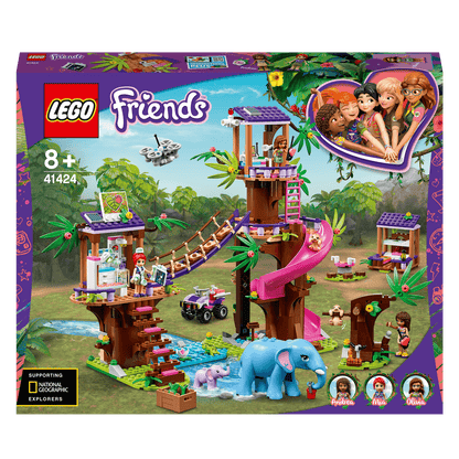 LEGO® Friends Jungle Rescue Base Vet Toy 41424