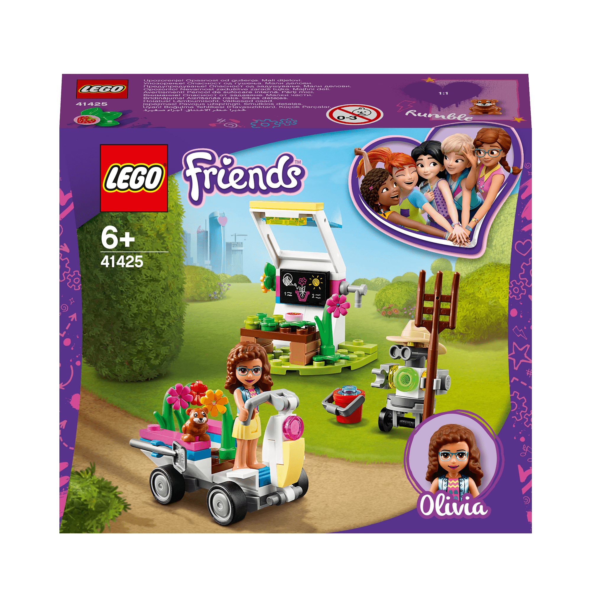 LEGO® Friends Olivia's Flower Garden Play Set 41425