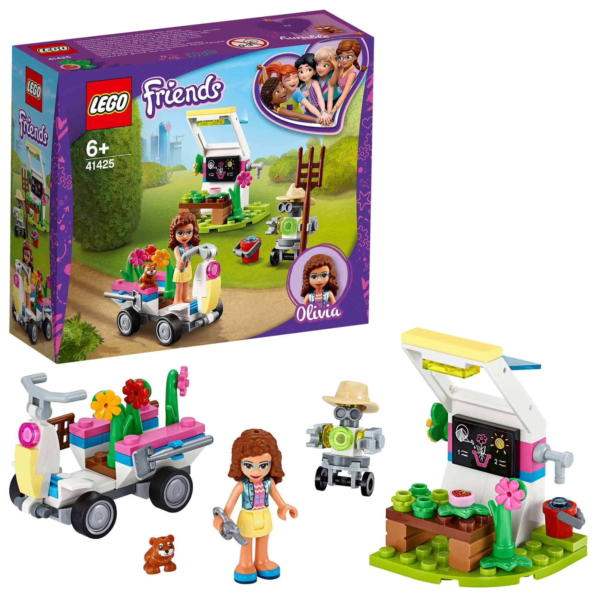 LEGO® Friends Olivia's Flower Garden Play Set 41425