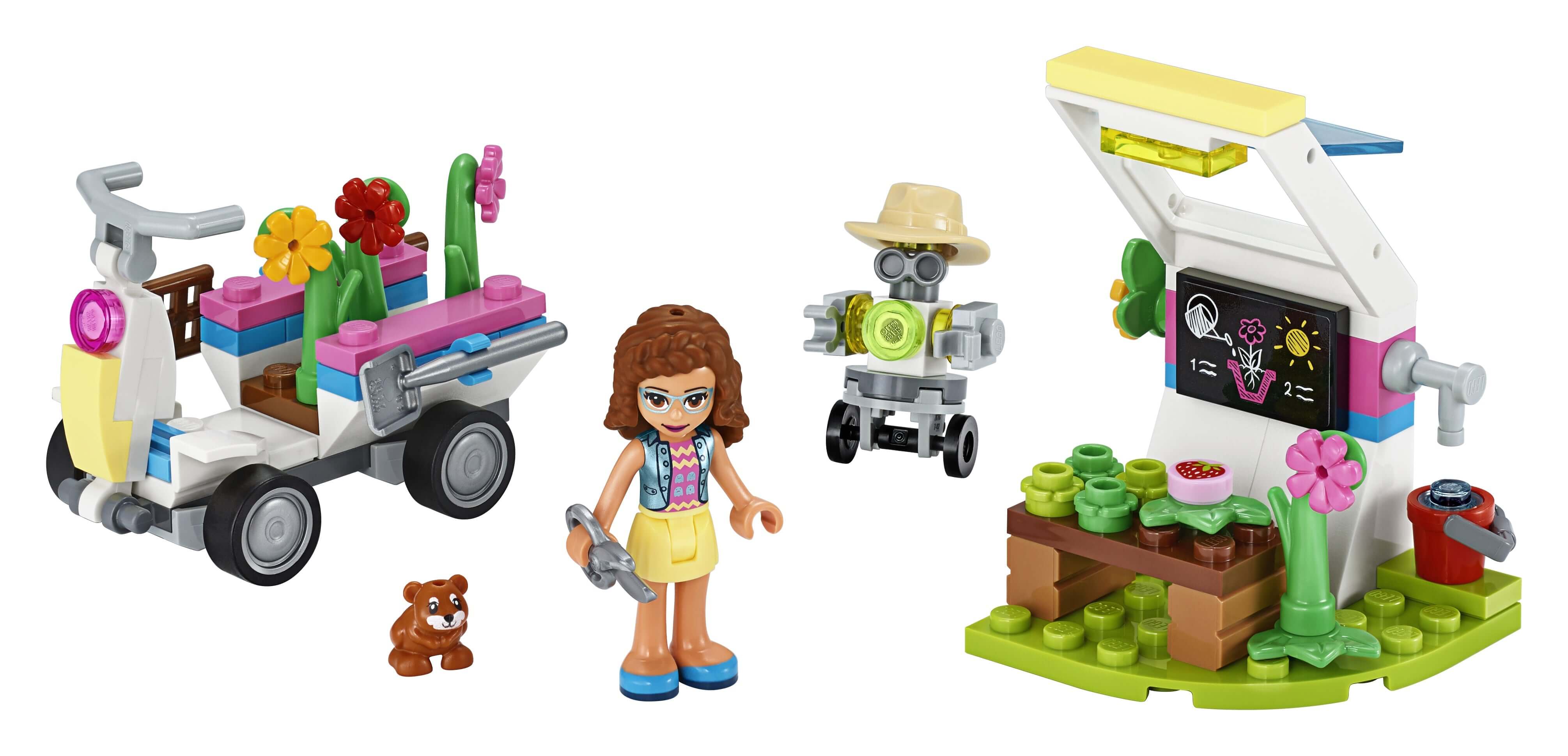 LEGO® Friends Olivia's Flower Garden Play Set 41425