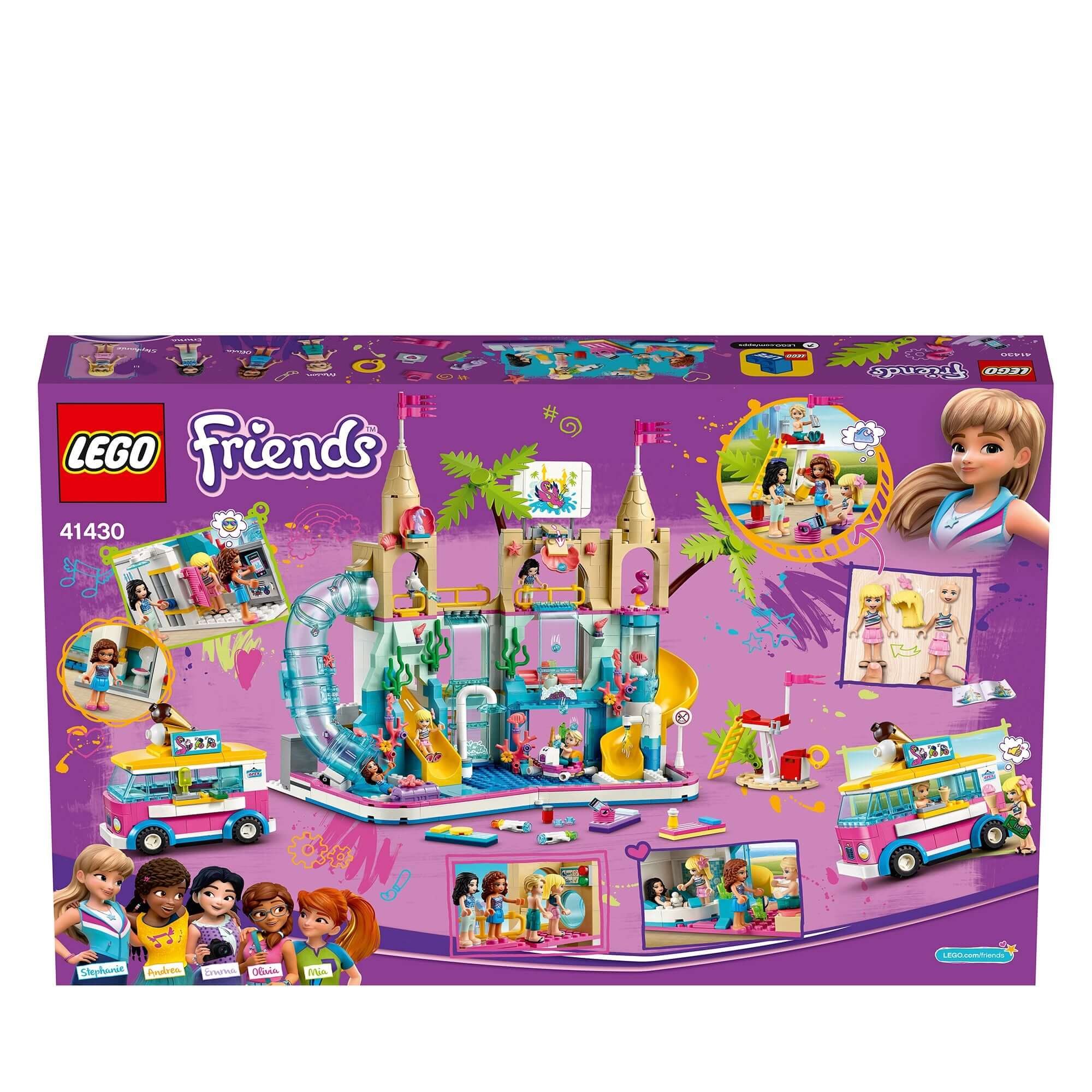 LEGO® Friends Summer Fun Water Park Play Set 41430
