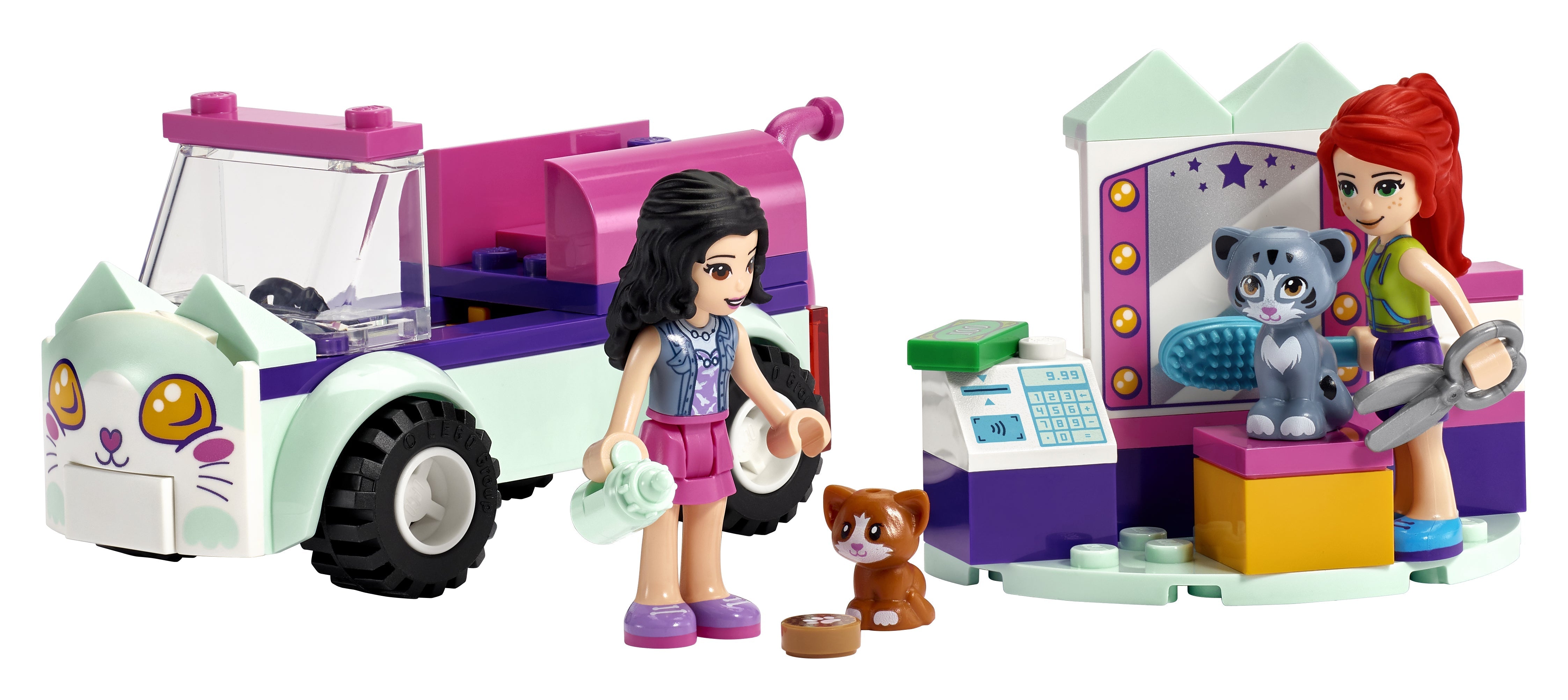 LEGO® Friends Cat Grooming Car Toy Kittens 41439