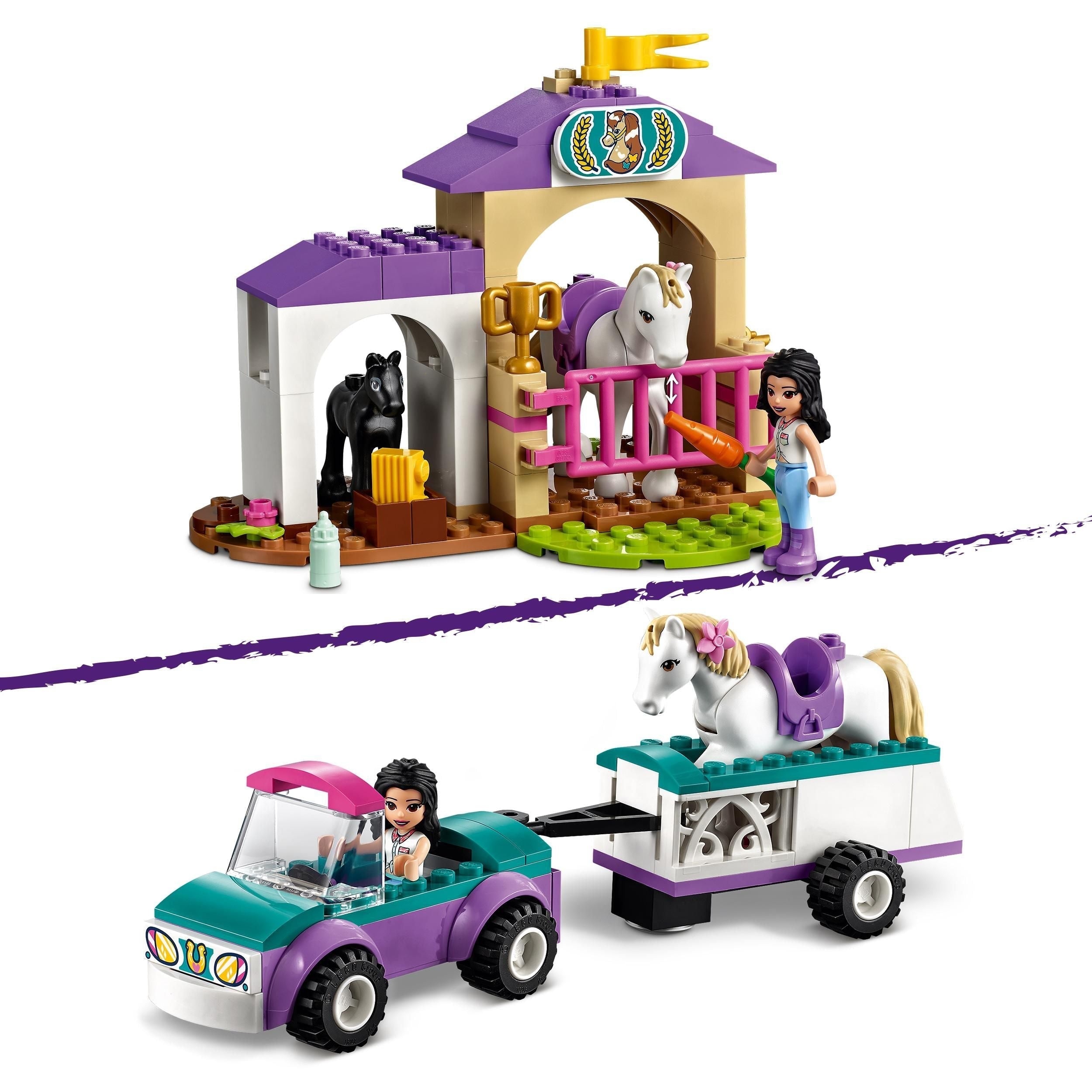 LEGO® Friends Horse Training and Trailer Toy 41441