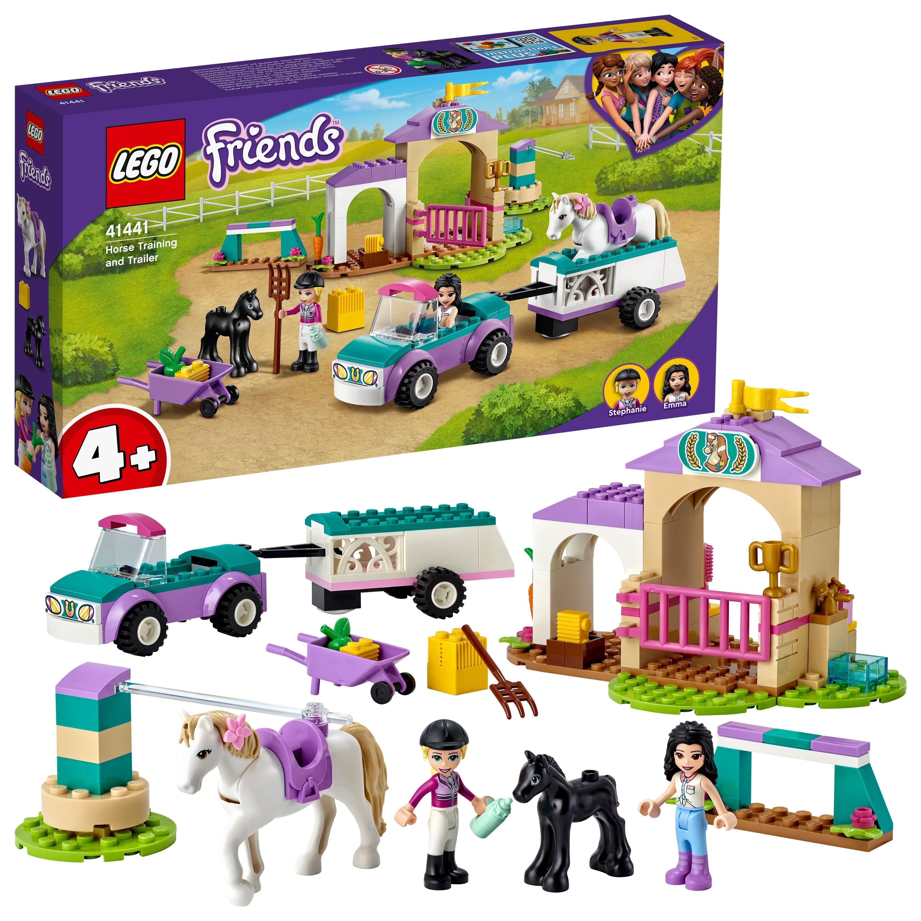 LEGO® Friends Horse Training and Trailer Toy 41441