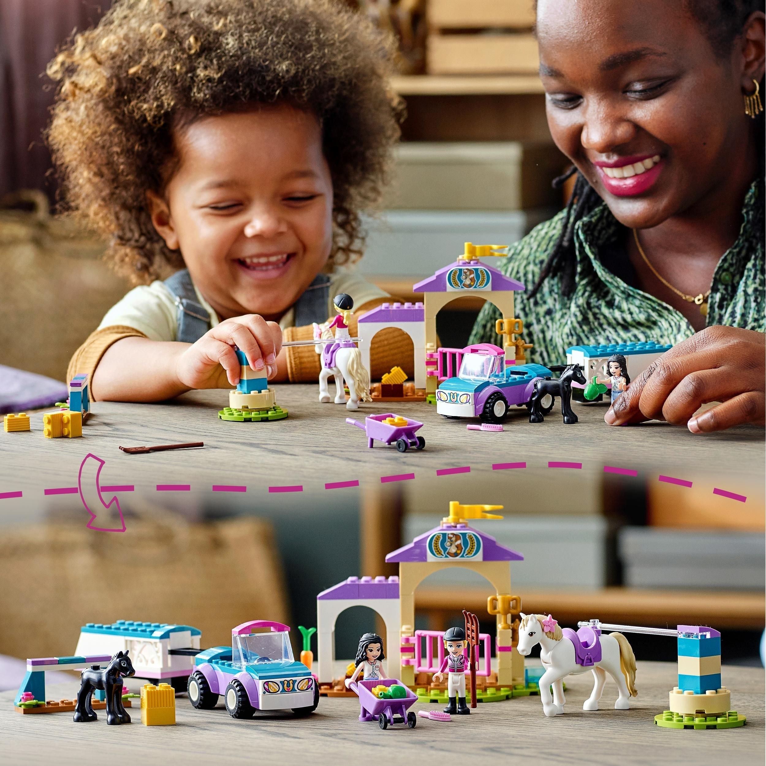 LEGO® Friends Horse Training and Trailer Toy 41441