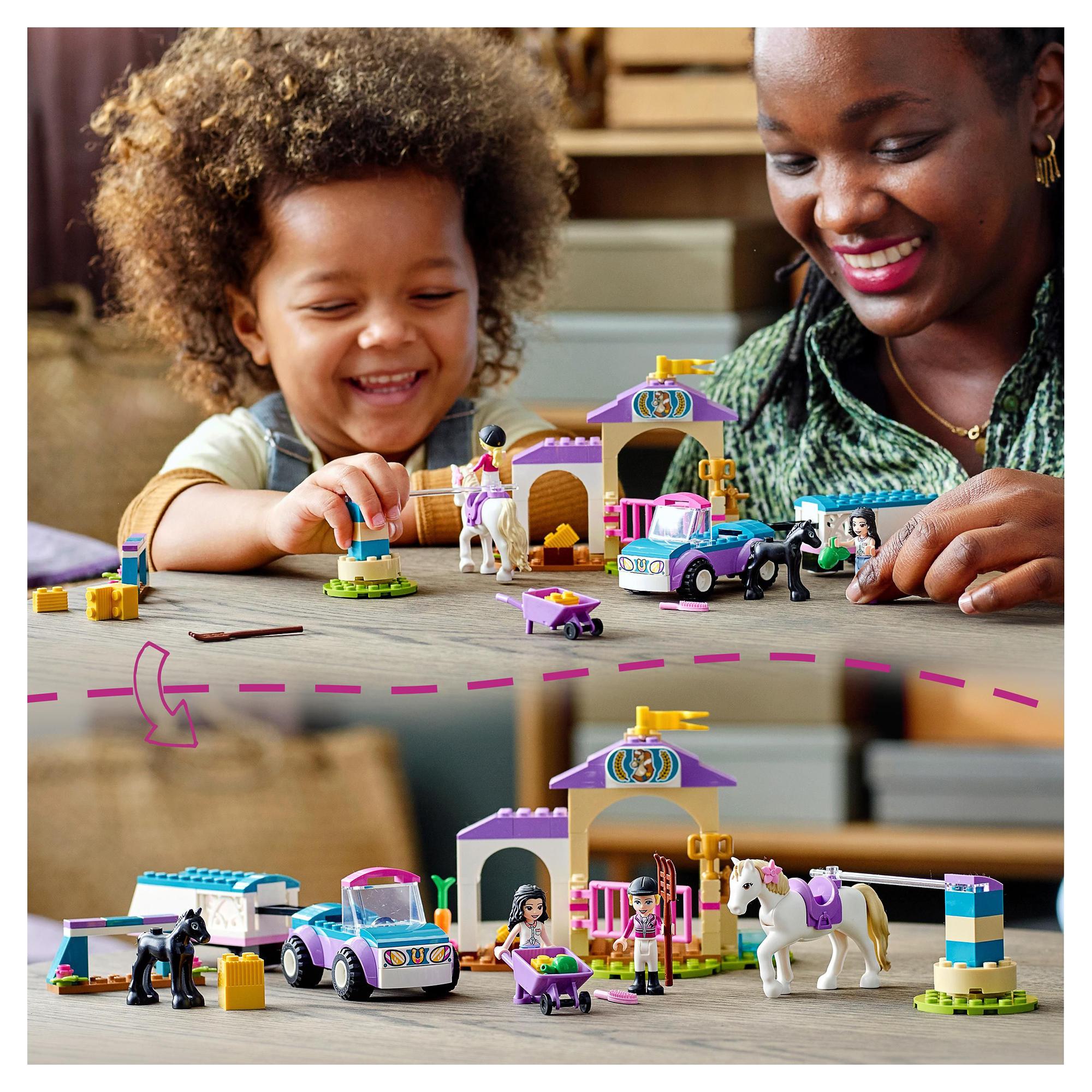 LEGO® Friends Horse Training and Trailer Toy 41441