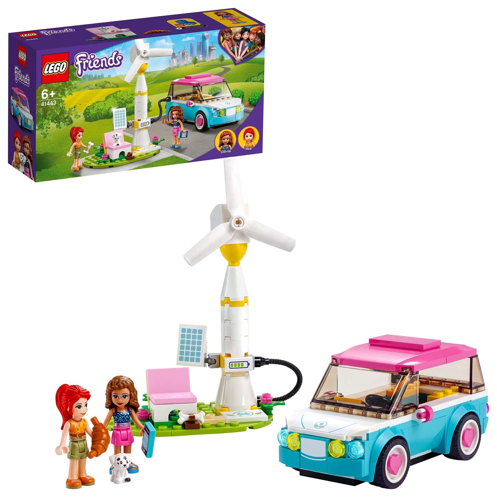 LEGO® Friends Olivia's Electric Car Toy 41443