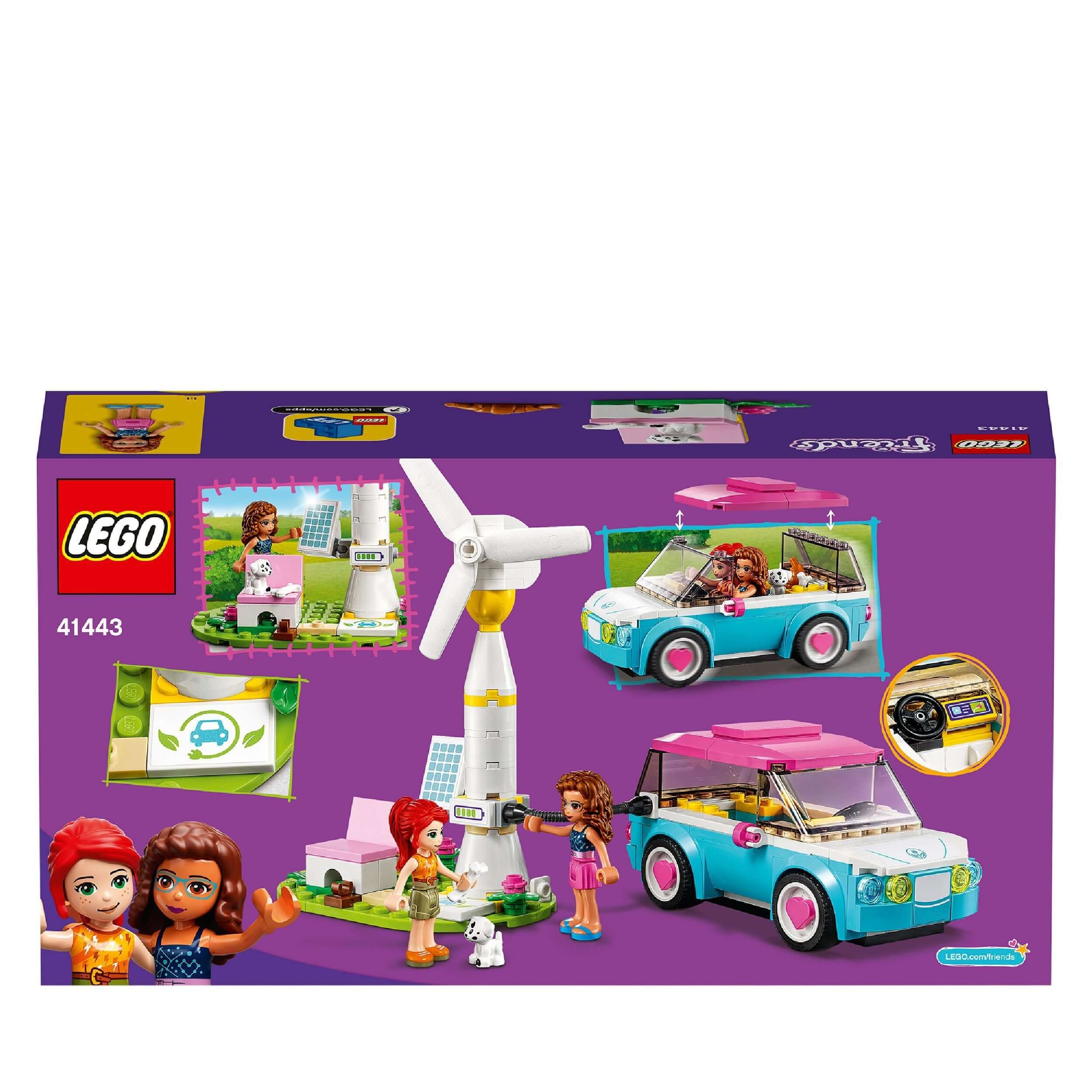 LEGO® Friends Olivia's Electric Car Toy 41443