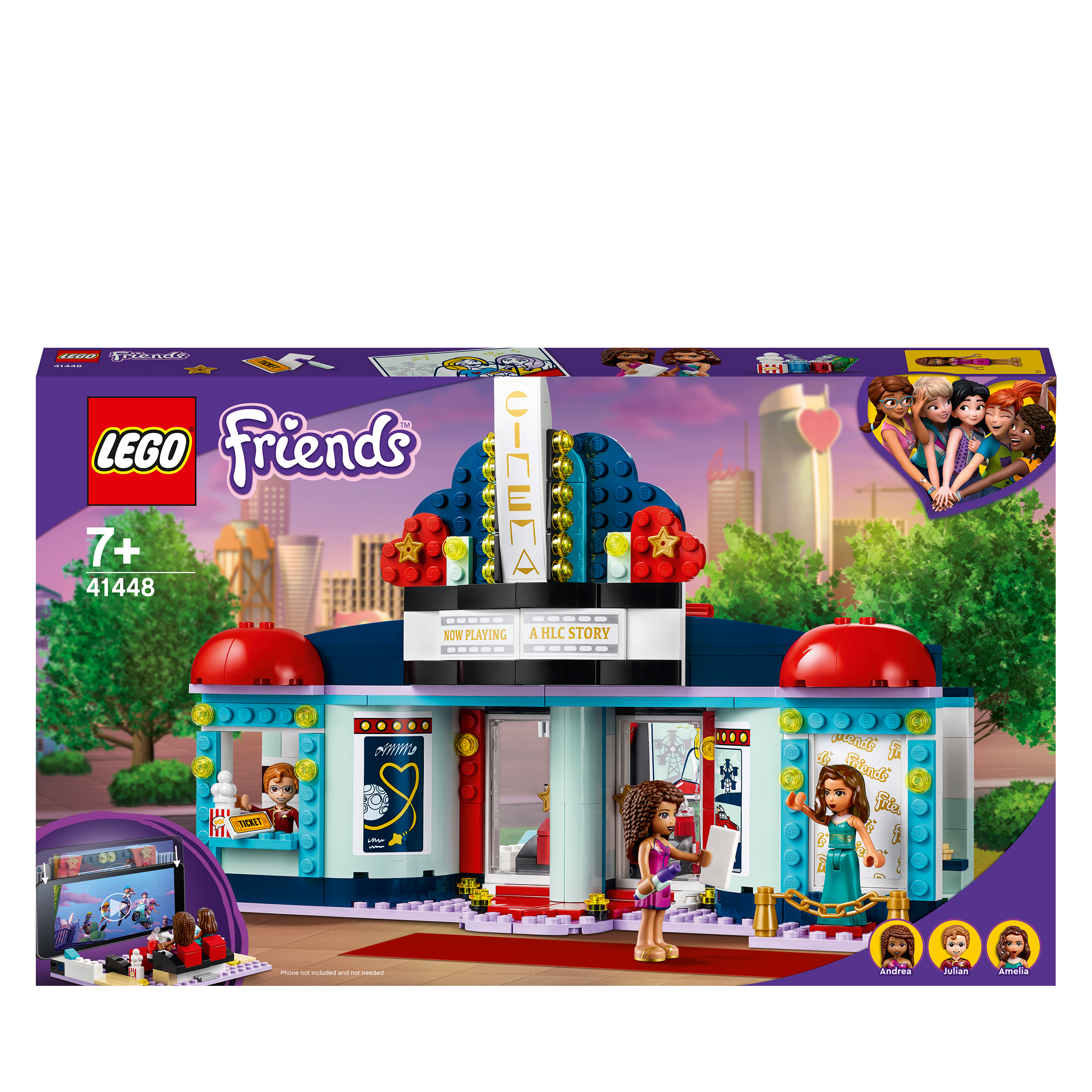 LEGO® Friends Heartlake City Movie Theater Toy  41448