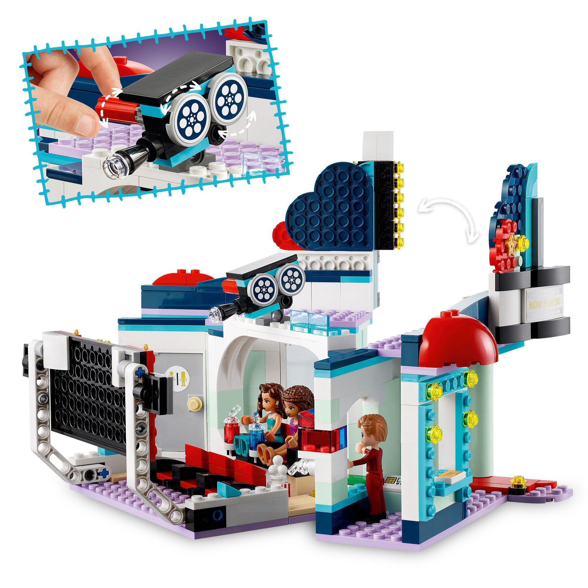 LEGO® Friends Heartlake City Movie Theater Toy  41448